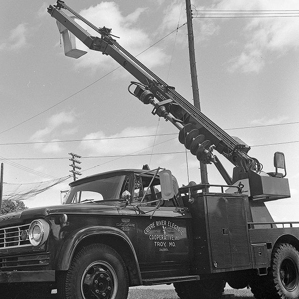 A Cuivre River Electric truck from the 1966