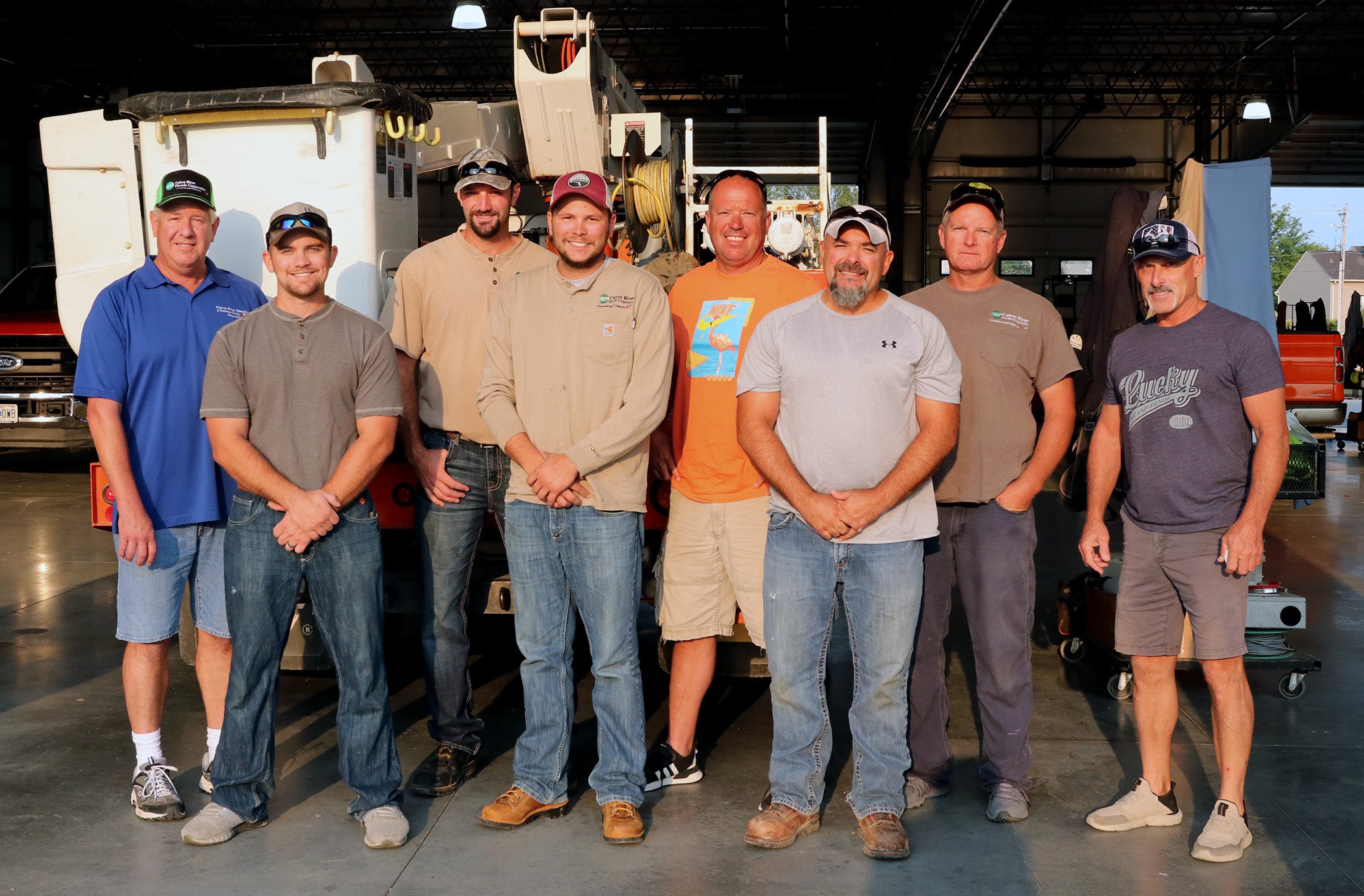 A new rotation of Missouri electric cooperative lineworkers, including eight from CREC, headed south this week destined to Louisiana where they will relieve crews that have been restoring power in the wake of Hurricane Ida.