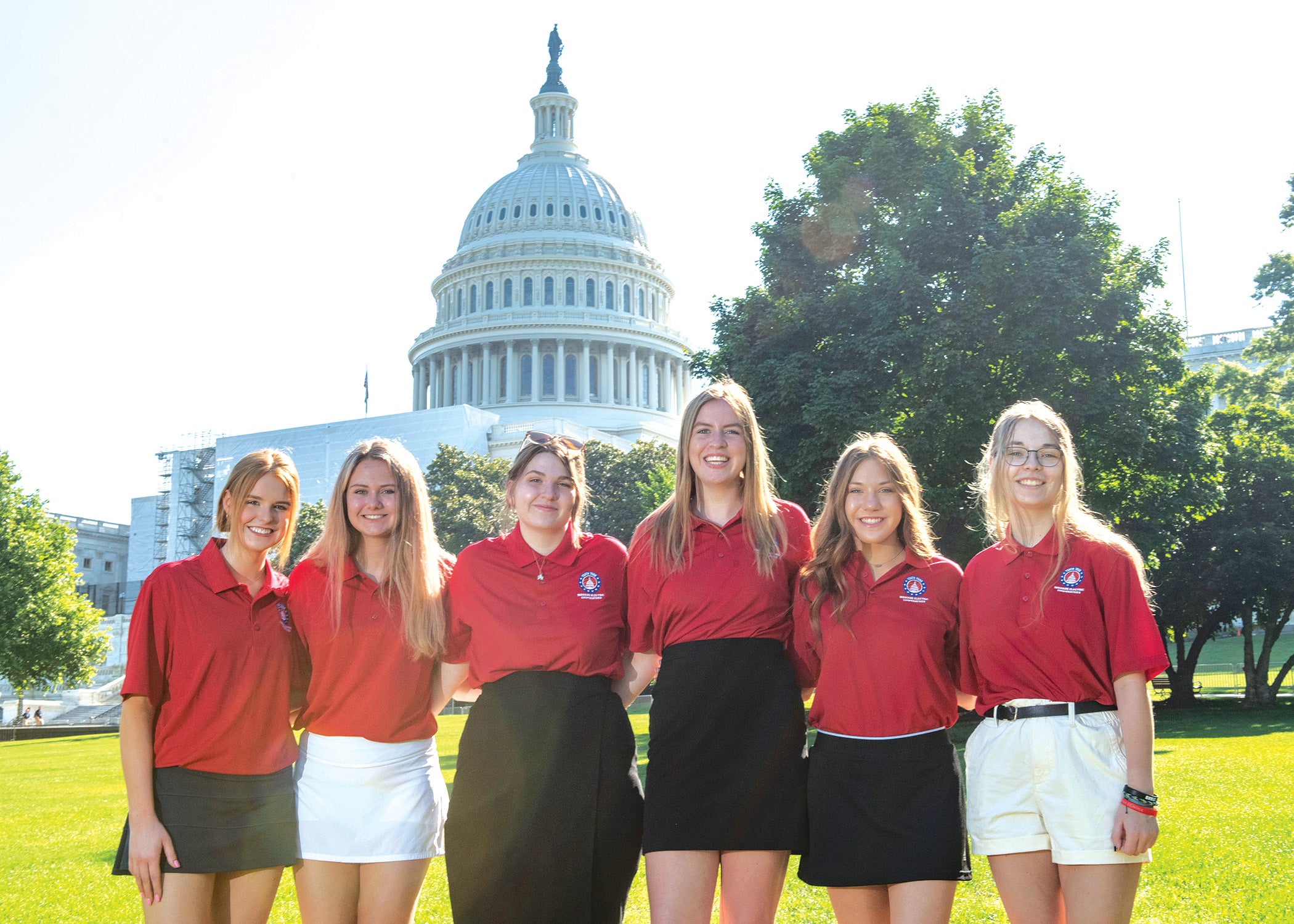 Youth Tour delegates from CREC