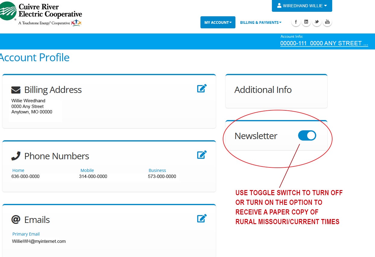 How to change your subscription preference in the member portal